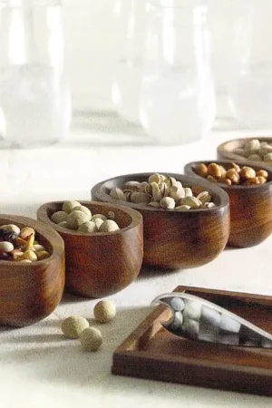 Fast Shipping Hemingway Bar Accessories - Linked Snack Bowls