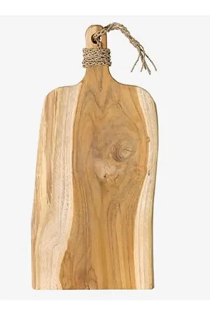 Free Returns Rifle Long Serving Board, Seagrass Handle Set of 3 by Jeffan