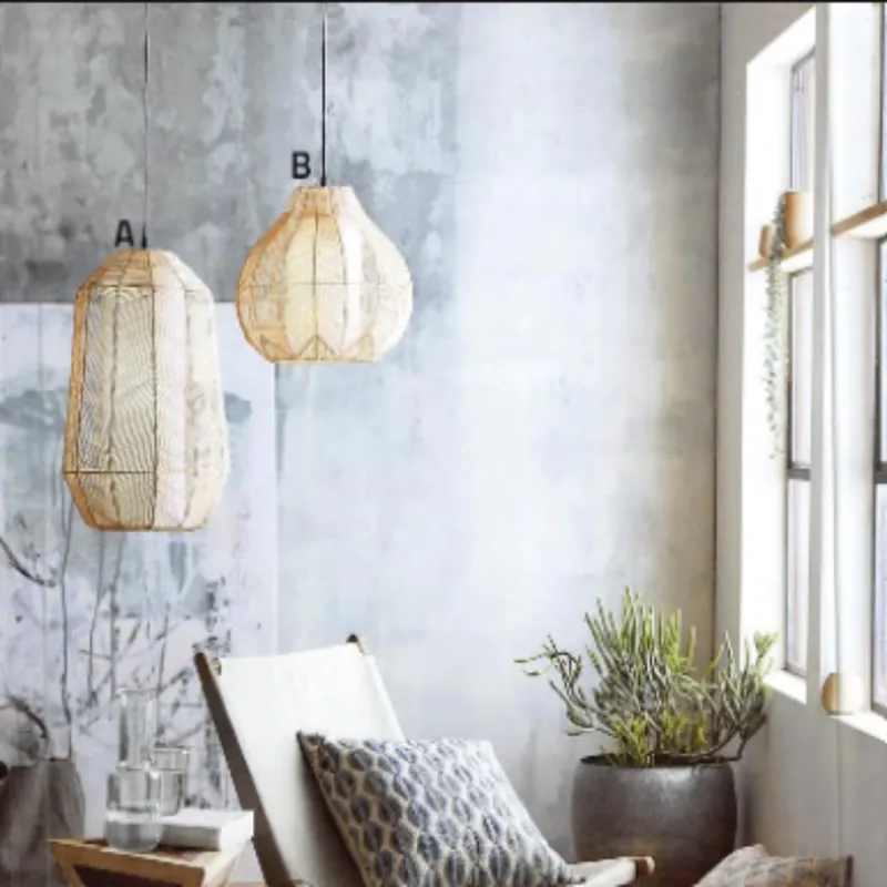 Lacey Rattan Pendant Lamps- ariel rattan lamp Editor’s Pick