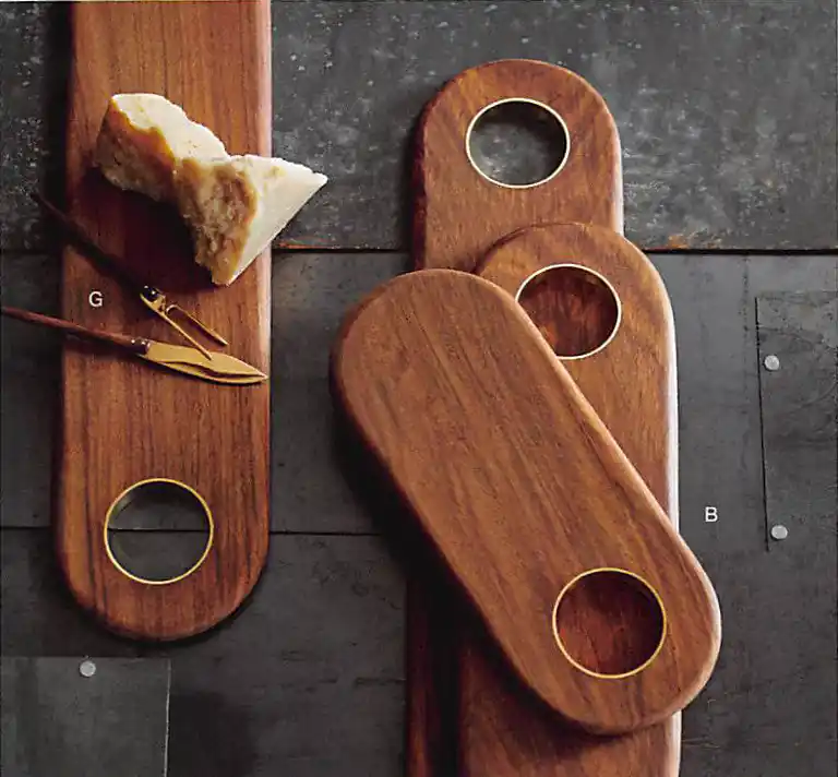 Affordable Liquid Brass Serveware Collection