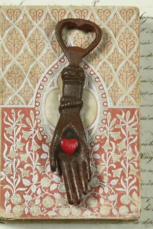 Super Sale HomArt Hand With Heart Bottle Opener - Natural - Set of 6 -Natural