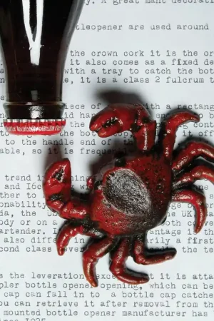 HomArt Crab Bottle Opener - Red - Set of 6 -Red Flash Sale