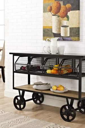 Free Shipping Modway Fairground Serving Stand - Brown - EEI-2642 - Brown