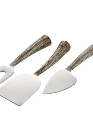 Free Returns Hildgrim Cheese Knives-Set/12 by Texture Designideas