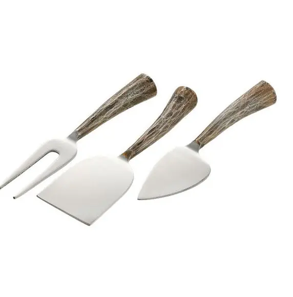 Free Returns Hildgrim Cheese Knives-Set/12 by Texture Designideas