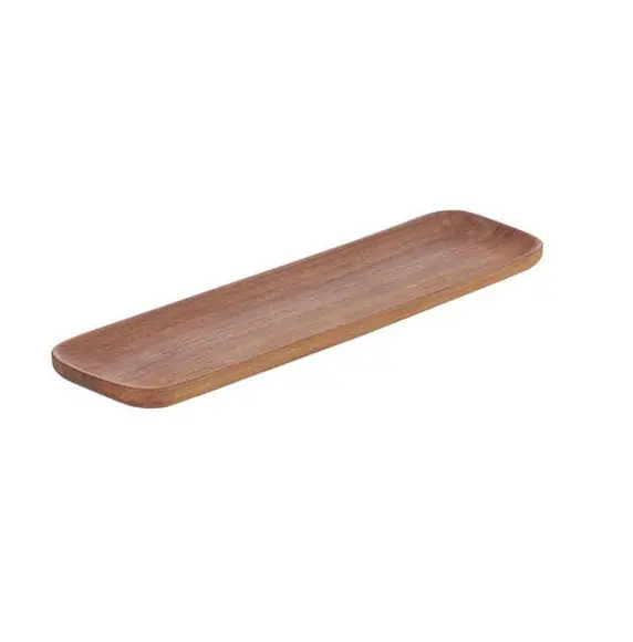 Free Returns Chiku Platter-Thin Rectangle (Set of 4) by Texture Designideas