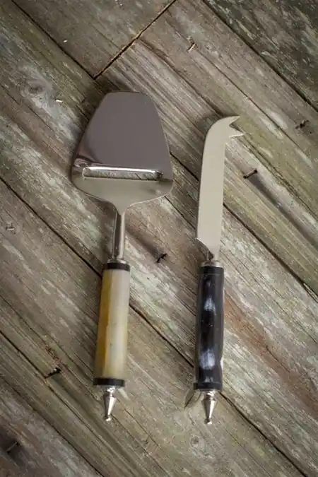 Vagabond Vintage Set of 2 Horn Cheese Knives Order Now