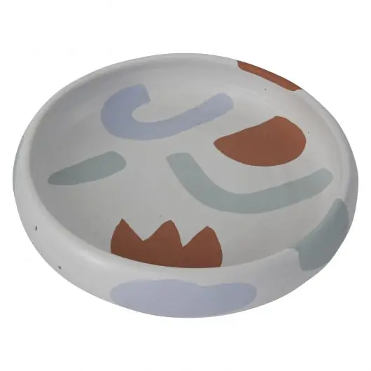 Original Masha Saucer Set Of 2 By Accent Decor - White - Ceramic - 97865