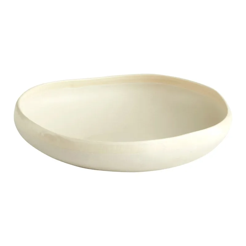 Reduced Price Large Elon Bowl - White-Cream