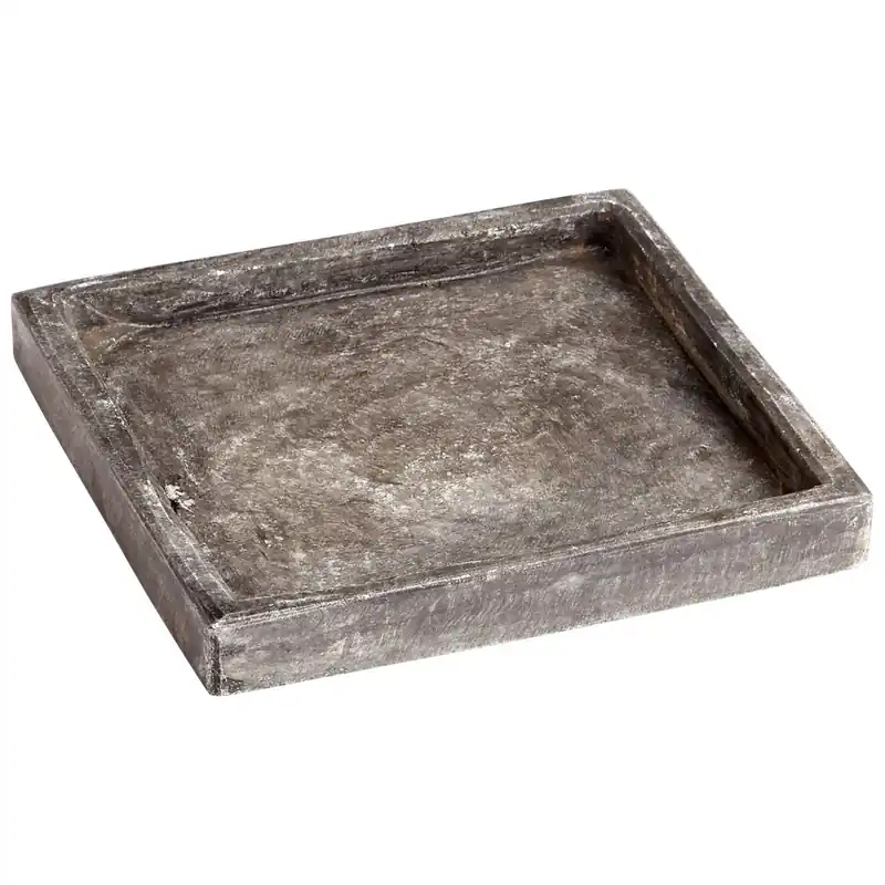 No Minimum Order Gryphon Tray By Cyan Design - Silver-Grey-Smoke