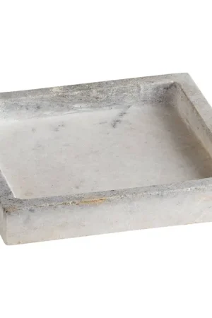 Premium Biancastra Tray By Cyan Design - White-Cream