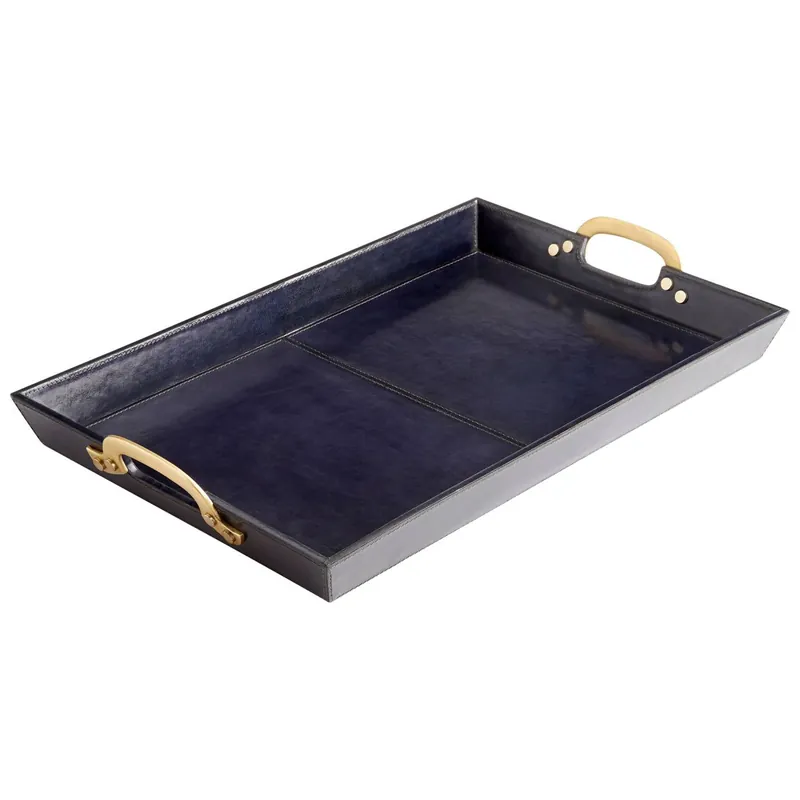 Mcqueen Tray By Cyan Design - Blue-Cyan Low Price
