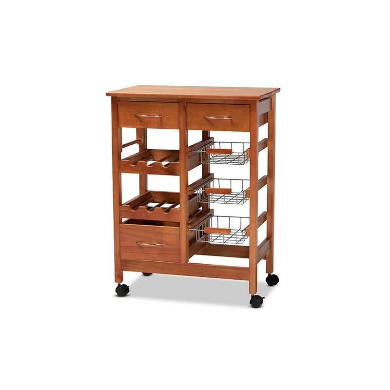 Place Order Baxton Studio Crayton Modern and Contemporary Oak Brown Finished Wood