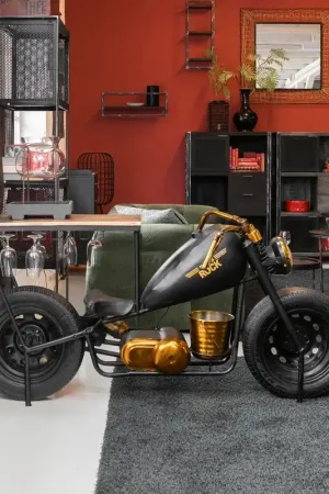 One Day Deal Vector Bike Bar By Homeroots