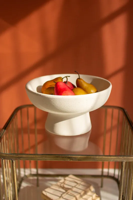 Ceramic Compote - Short By Kalalou Free Returns