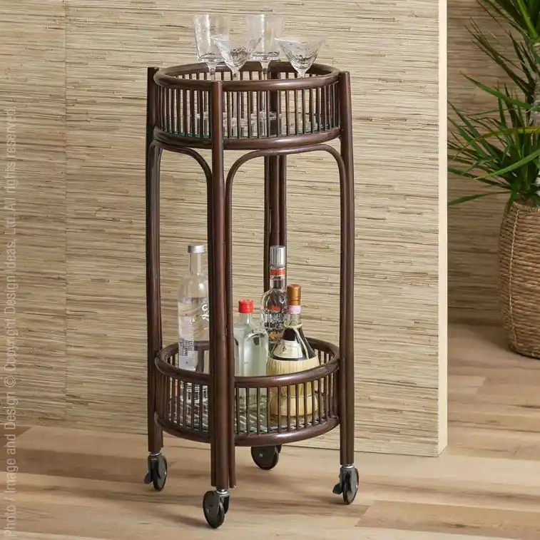 Kapora Bar Cart-Round By Texture Designideas Top Rated