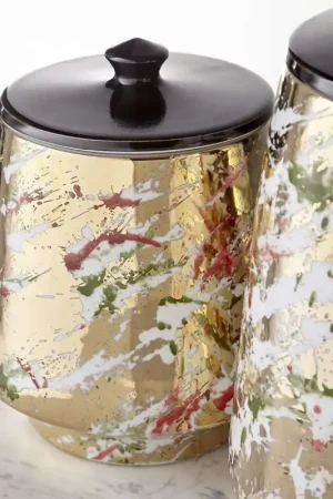 Exclusive Offer Ardent Splash Container By Cyan Design - Gold-Amber