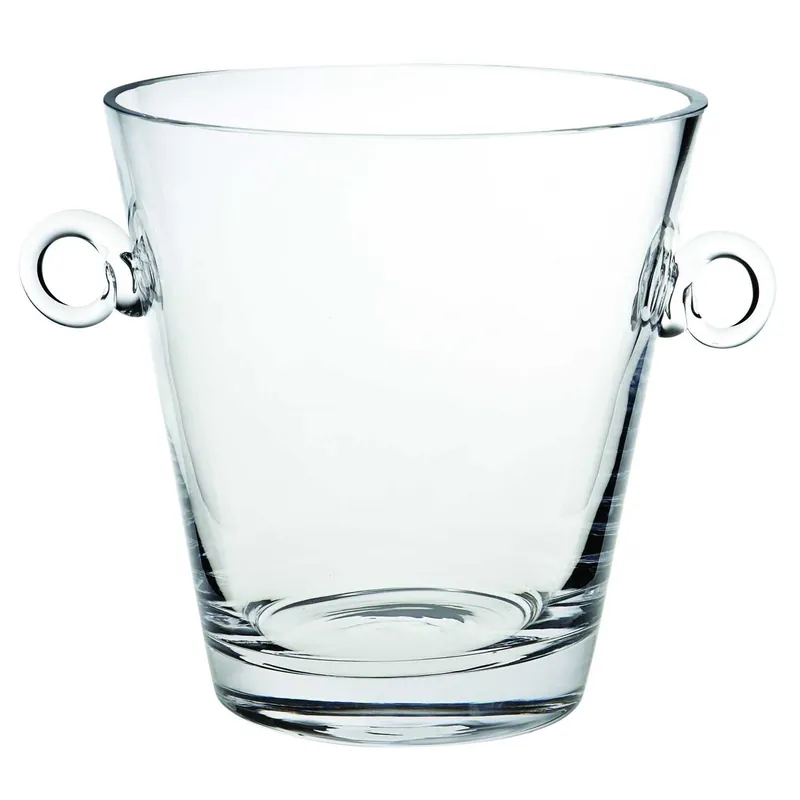 8 Mouth Blown European Glass Ice Bucket Or Cooler By Homeroots Special Offer