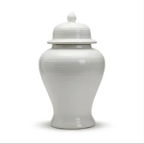 19" White Temple Jar Set Of 2 By Tozai Home Top Rated