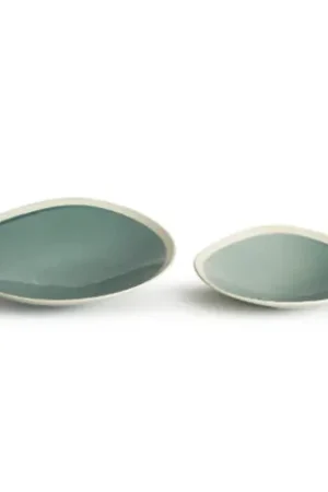 Aqua Open Bowl Set Of 6 By Tozai Home Budget