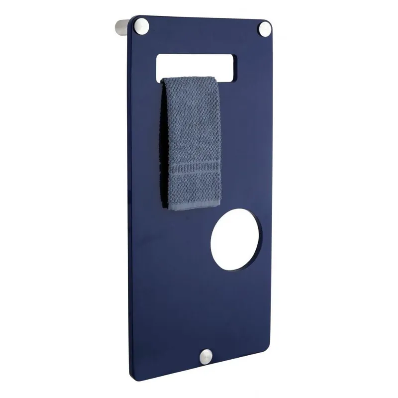 Maya Bath Aldemo 12" x 25" Blue Ceramic Wall-Mounted Hardwired Electric Towel Warmer Don’t Miss Out