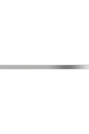 Amba Modello I Square 40" Hardwired Single Bar Polished Stainless Steel Towel Warmer Modern