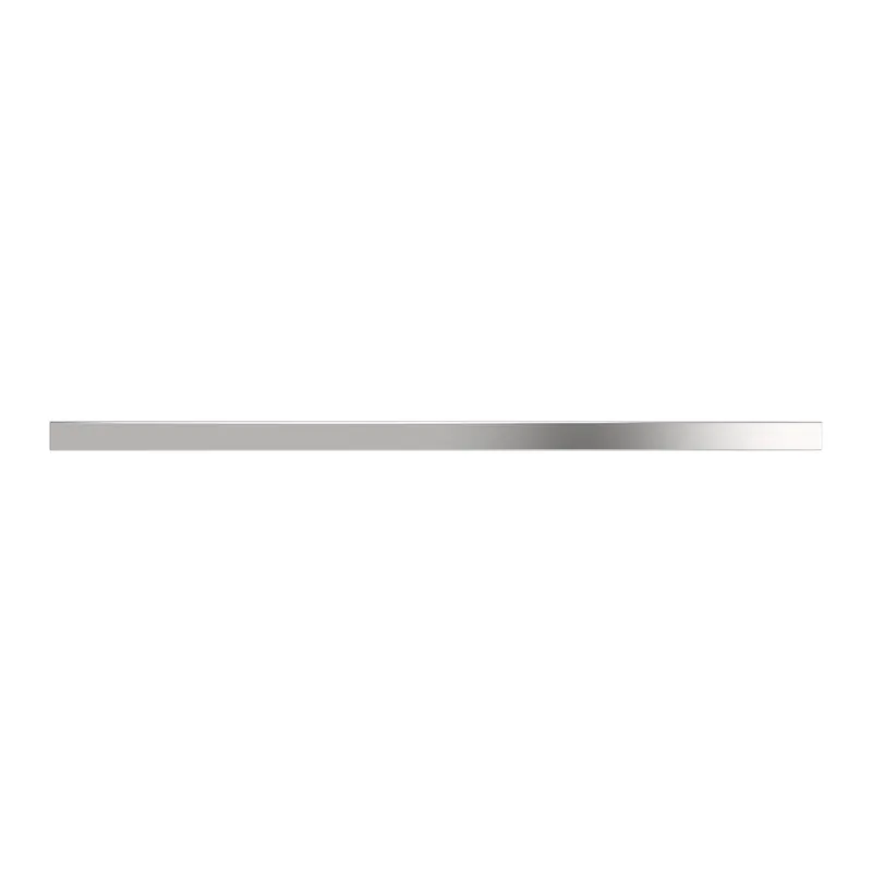 Amba Modello I Square 40" Hardwired Single Bar Polished Stainless Steel Towel Warmer Modern