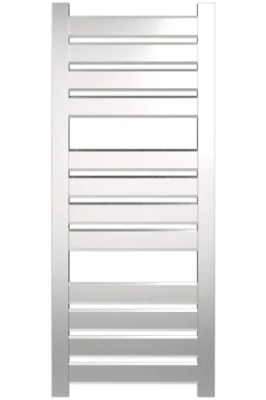 Crafted Amba Vega V2356 12-Panel Brushed Stainless Steel Hardwired Towel Warmer