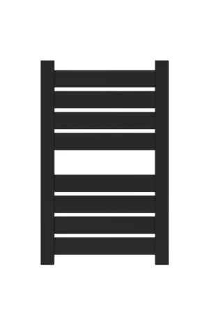 Amba Vega V2337 8-Panel Matte Black Hardwired Towel Warmer Weekend Sale