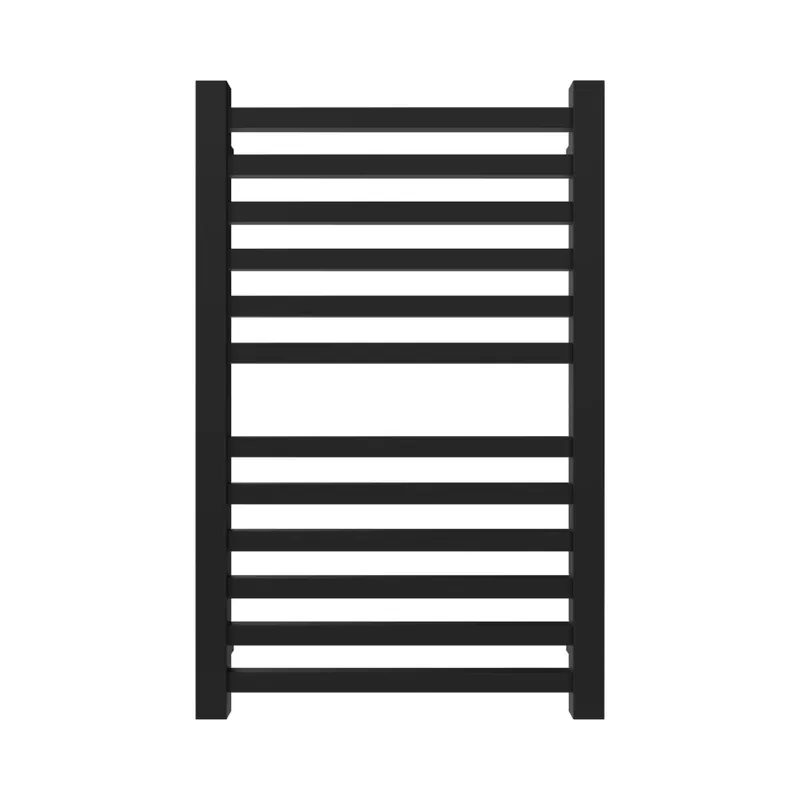Bargain Amba Quadro Q2132 12-Bar Matte Black Hardwired Towel Warmer