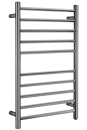 ANZZI Bali Series 10-Bar Brushed Nickel Wall-Mounted Electric Towel Warmer Stainless Steel Rack Save Now