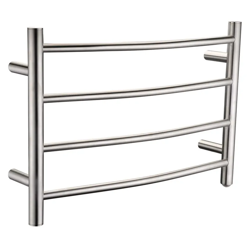 Discount ANZZI Glow Series 4-Bar Stainless Steel Brushed Nickel Wall-Mounted Electric Towel Warmer Rack