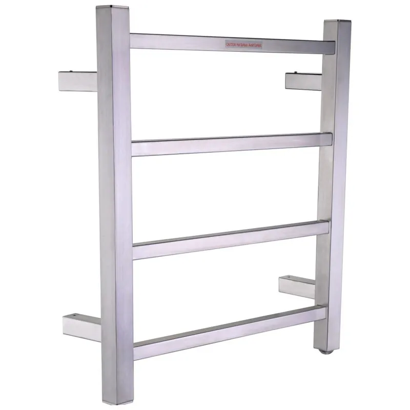 Free Shipping ANZZI Magnus Series 4-Bar Stainless Steel Wall-Mounted Electric Towel Warmer Rack in Brushed Nickel Finish