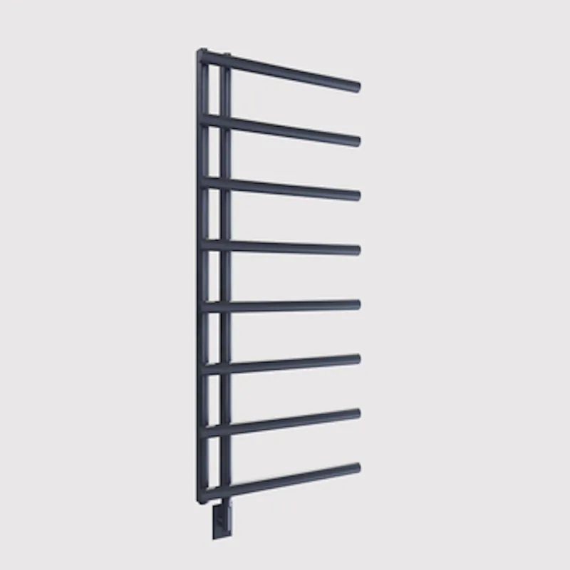 Factory Price Cozy in Paris Rhea 24" x 55" 400 W 475 BTU Black Electric Heating Wall-Mounted Towel Warmer