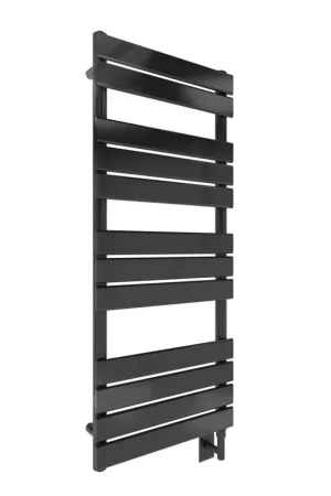 Cozy in Paris Minos 20" x 47" 500 W 610 BTU Black Electric Heating Wall-Mounted Towel Warmer Hassle-Free Returns