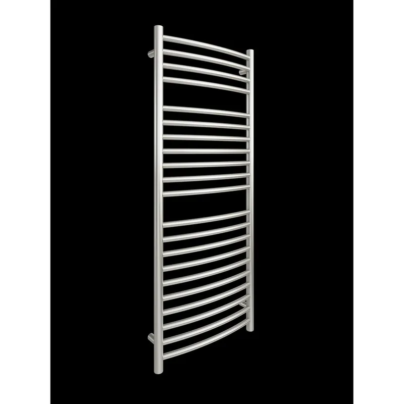 Cozy in Paris Hestia 24" x 59" 210 W 716 BTU Nickel Electric Heating Wall-Mounted Towel Warmer Free Delivery