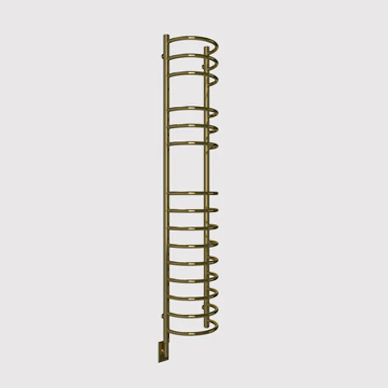 Hot Deal Cozy in Paris Eris 13" x 63" 400 W 387 BTU Gold Electric Heating Wall-Mounted Towel Warmer