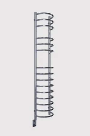 Cozy in Paris Eris 13" x 63" 400 W 387 BTU Chrome Electric Heating Wall-Mounted Towel Warmer Viral