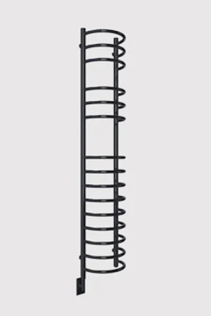 Cozy in Paris Eris 13" x 47" 400 W 346 BTU Black Electric Heating Wall-Mounted Towel Warmer Special Offer