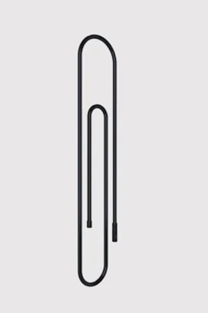 Next Day Delivery Cozy in Paris Clip 12" x 59" 100 W 384 BTU Black Electric Heating Wall-Mounted Towel Warmer