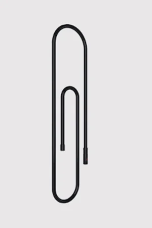 Bargain Cozy in Paris Clip 12" x 47" 80 W 287 BTU Black Electric Heating Wall-Mounted Towel Warmer