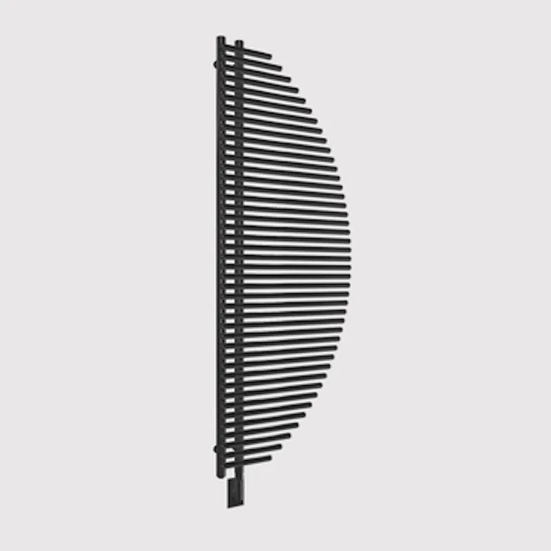 Cozy in Paris Atlas 24" x 63" 800 W 916 BTU Black Electrical Heating Wall-Mounted Towel Warmer Limited Offer
