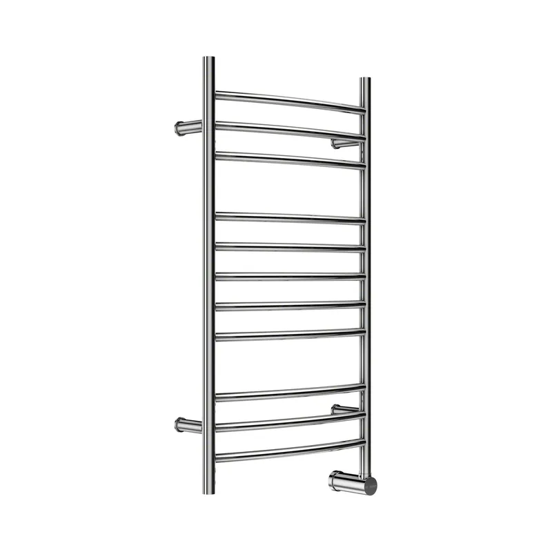 New Arrival MrSteam Metro Collection 39" x 20" x 5" Stainless Steel Polished in 11-Bar Wall-Mounted Electric Towel Warmer with Digital Timer