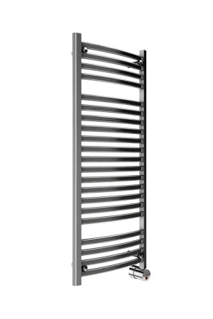 MrSteam Broadway Collection 20" x 48" 21-Bar Polished Chrome Hardwired Wall-Mounted Electric Towel Warmer With Digital Timer and Built-in Aromatherapy Oil Well Brand New
