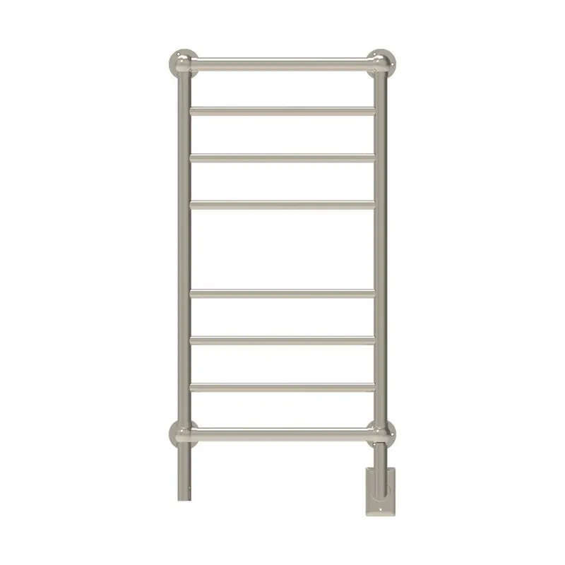 Free Shipping Amba Traditional 21" 8-Bar Polished Nickel Hardwired Towel Warmer