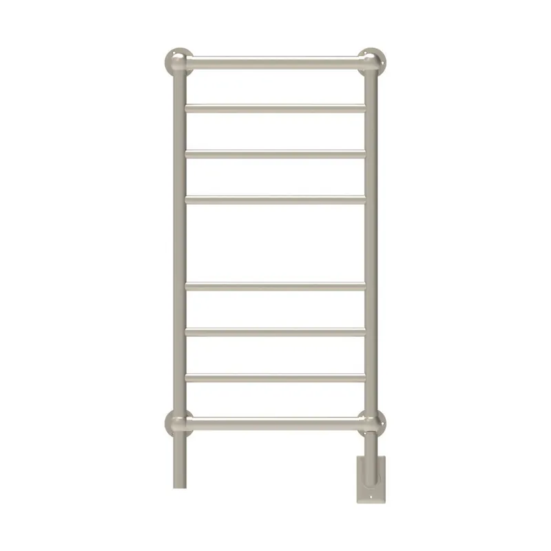 Amba Traditional 21" 8-Bar Brushed Nickel Hardwired Towel Warmer Next Day Delivery