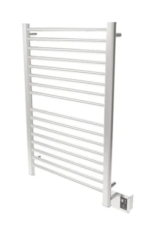 Viral Amba Sirio 29" x 43" 16-Bar Polished Stainless Steel Hardwired Towel Warmer