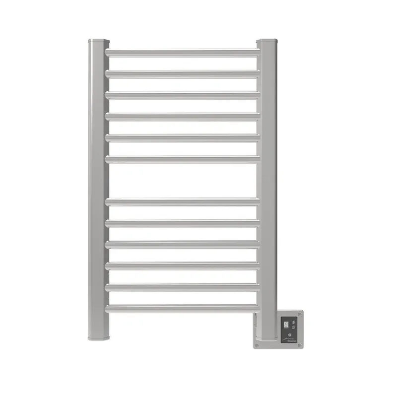 Amba Sirio 21" x 33" 12-Bar Polished Stainless Steel Hardwired Towel Warmer New Arrival