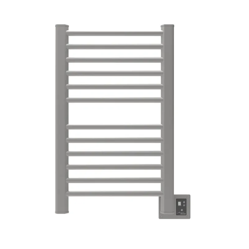 Amba Sirio 21" x 33" 12-Bar Brushed Stainless Steel Hardwired Towel Warmer Low Price