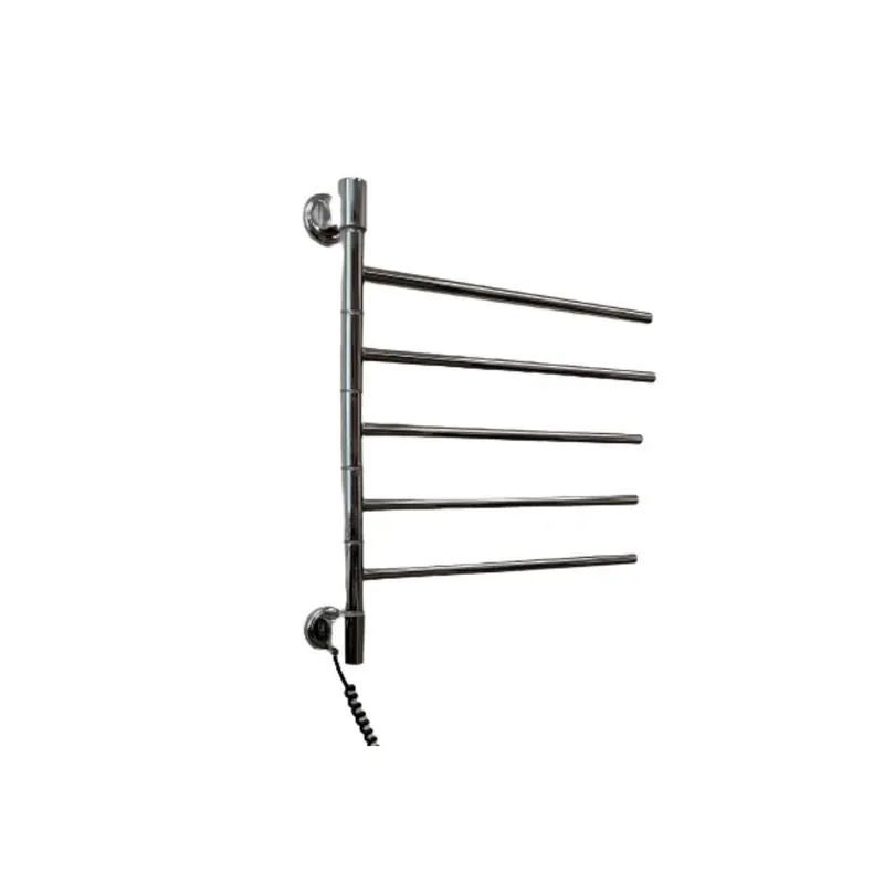 Amba Swivel Jack 5-Bar Polished Stainless Steel Plug-In Towel Warmer New Release